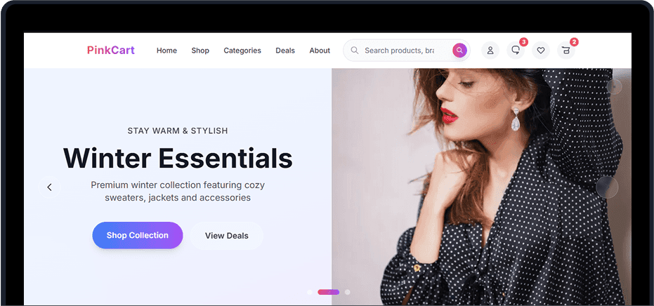 PinkCart - Where Quality Meets Style